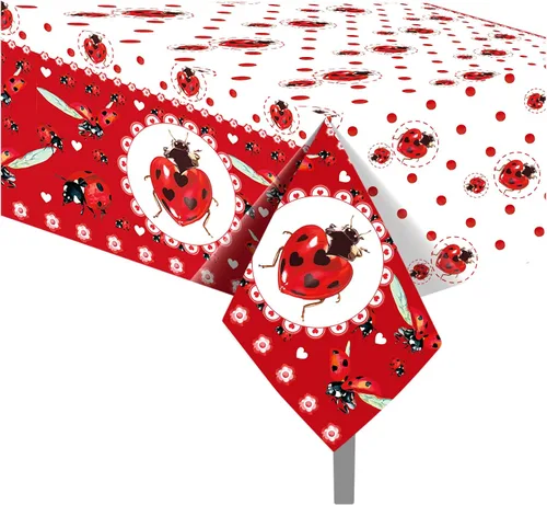 Miniatura 53 de 1 paquete de mantel de plástico con diseño de bandera americana del 4 de julio para fiesta, 54 x 87 pulgadas de largo, mantel rectangular para bufé