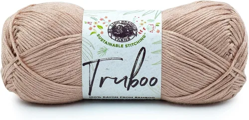Miniatura 68 de (1 Madeja) Lion Brand Yarn Truboo Yarn, Aguamarina