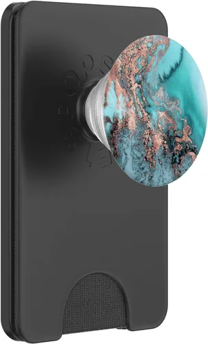 Miniatura 7 de Agarre y soporte PopSockets de acuarela de rosa verde azulado para teléfonos y tabletas