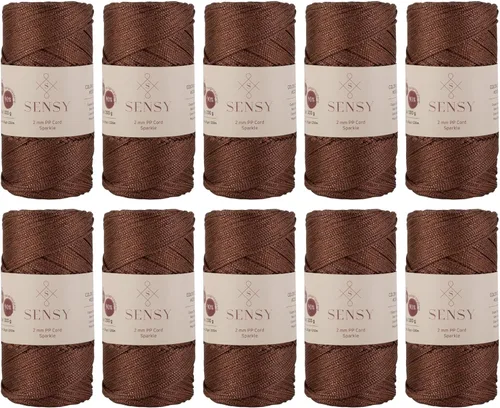 Miniatura 153 de Sensy Premium Cuerda de Poliéster de 2mm 251 Yardas Cuerda de Polipropileno 100% Cordón de Macramé 2mm Cordón para Bolsa de Ganchillo Cuerda