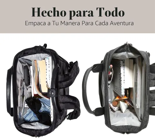 Miniatura 7 de Baggallini Mochila Soho para mujer, Negro, talla única