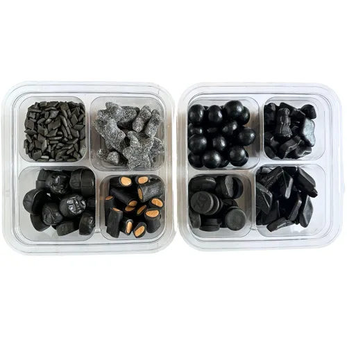 Miniatura 6 de deReuze Dulces de regaliz holandés de los Países Bajos hasta 4 libras Muestra de regaliz negro Surtido salado y dulce 16 variedades: Griotten