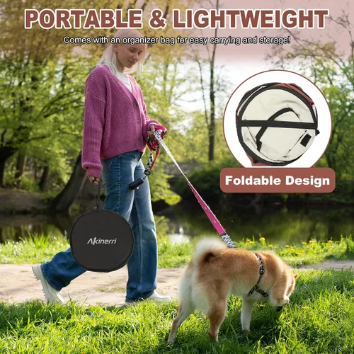 Miniatura 6 de Corralito para perros – Bolígrafos plegables de juego para gatos, para gatitos, conejos, tienda de campaña portátil para mascotas con bolsa de Marrón