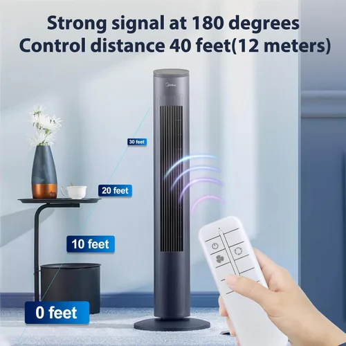 Miniatura 3 de Nuevo ventilador de repuesto de control remoto para ventilador de torre Honeywell HY260W HYF260W HYF260B HYF290B serie HYF260WCV1 HYF260BV2 HYF260WC