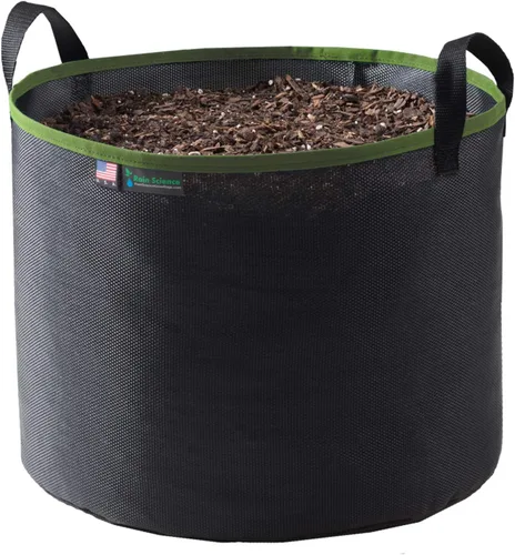 Miniatura 16 de Bolsa de cultivo de 5 galones, macetas para plantar - Bolsas de cultivo de plantas coloridas para jardinería de vegetales - Contenedor de planta