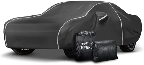 Miniatura 14 de Funda impermeable para automóvil compatible con Volkswagen New Beetle 1998-2024 para todo tipo de clima, 6 capas, cubierta completa para automóvil