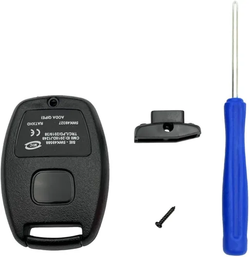 Miniatura 6 de Funda de Reemplazo para Llavero de Entrada sin Llaves, Compatible con Honda Accord/Civic EX/Pilot/CR-V (Negro)