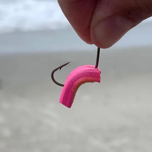 Miniatura 10 de Berkley Gulp! Surf Bytes Tiras Pesca Cebo Suave Chartreuse