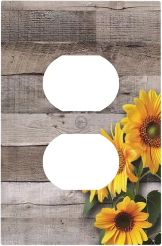 Miniatura 116 de Hojas de eucalipto, vegetación, flores de vid, sencillez, cubiertas decorativas de salida de 1 pandilla, placa de pared para interruptor de luz