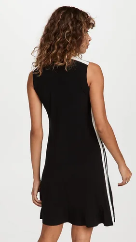 Miniatura 3 de Norma Kamali Vestido sin mangas con rayas laterales para mujer
