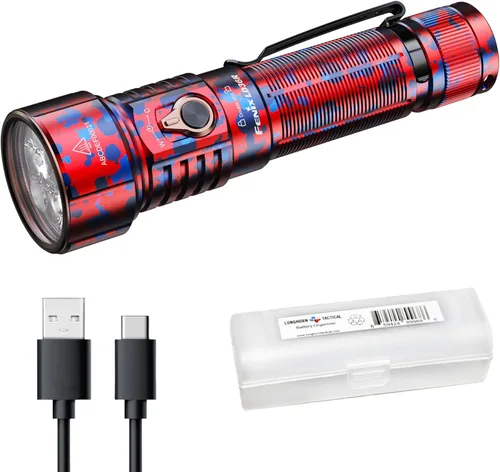 Miniatura 9 de Fenix LD36R Linterna recargable de 3600 lúmenes, carga rápida USB-C con 6 preajustes RGB y salida de color continuamente ajustable (negro)