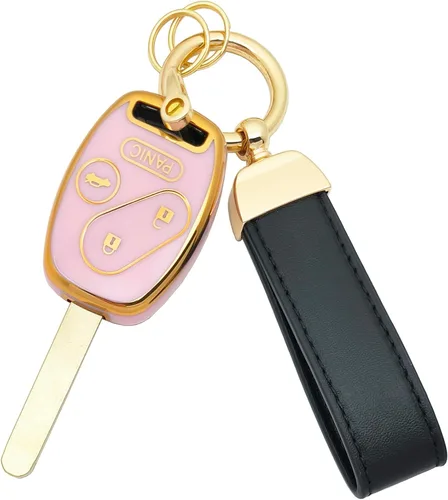 Miniatura 10 de Funda Protectora de TPU para Llavero de 5 Botones de Entrada sin Llave Compatible con Chevy Equinox Malibu Camaro Cruze Blazer Traverse Trax