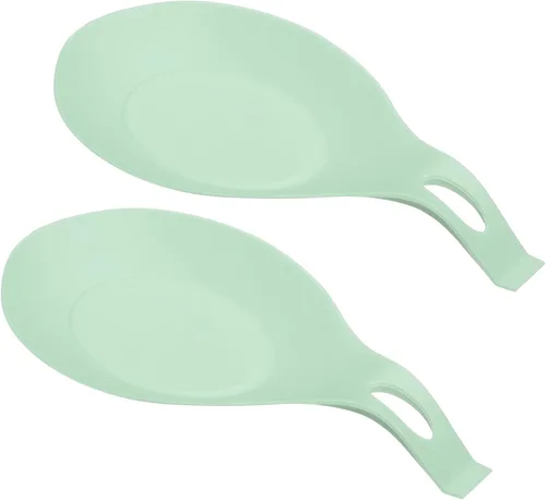 Miniatura 27 de uxcell Soporte de cuchara de silicona, 7.68 x 3.74 pulgadas, resistente al calor, soporte para utensilios de cocina, espátula, soporte para cucharón