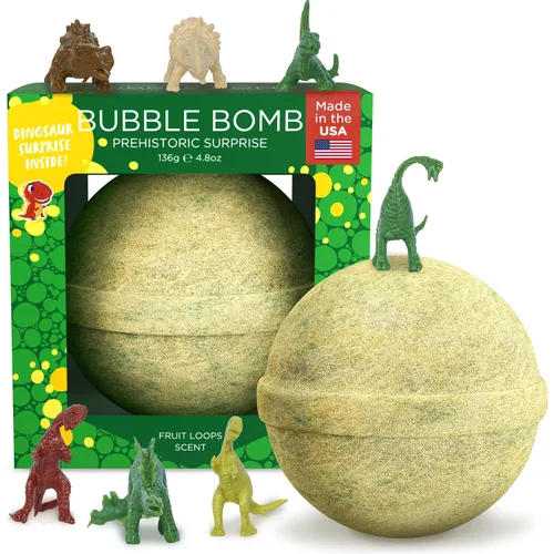 Miniatura 11 de TNT Creeper - Bomba de baño para niños con figura sorpresa de constructor de bloques en el interior (paquete de 1) - Bomba de mina de burbujas