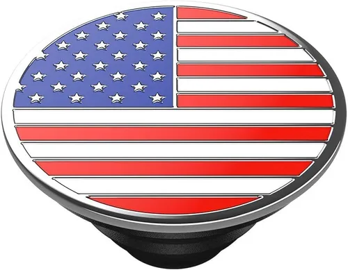 Miniatura 4 de PopSockets Agarre adhesivo para teléfono, soporte, soporte para teléfono, esmalte - Old Glory