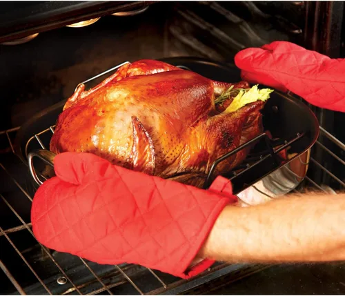 Miniatura 8 de All-Clad Specialty - Asador grande de acero inoxidable con rejilla antiadherente de 13 x 16 pulgadas, apto para horno y asador hasta 500°F, bandeja