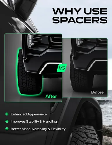 Miniatura 9 de YHTAUTO Espaciadores de rueda centrados de buje de 4 x 100 de 0.78 pulgadas compatibles con modelos Honda, Acura, Kia, Mini, Mitsubishi
