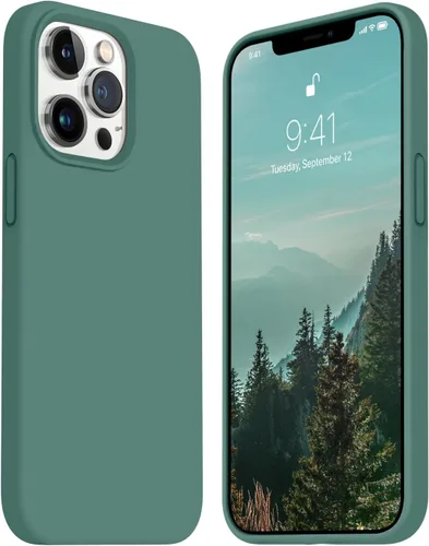 Miniatura 33 de JELE Funda a prueba de golpes diseñada para iPhone 11, funda de teléfono de silicona líquida con [forro de microfibra suave antiarañazos]