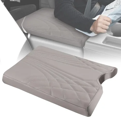 Miniatura 10 de Funda de consola central para Ford F150 2015-2024, F250 F350 F450 2017-2024 con asiento de salto 40/20/40, funda de consola, funda de asiento