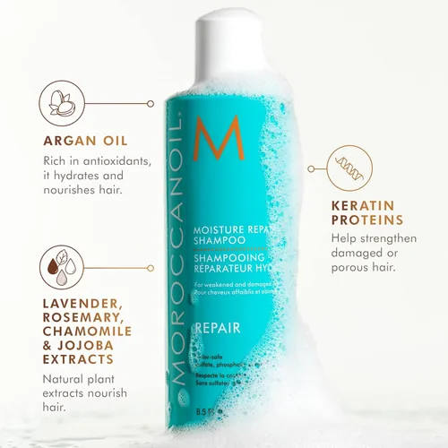 Miniatura 3 de Moroccanoil Moisture Repair Shampoo and Conditioner Bundle