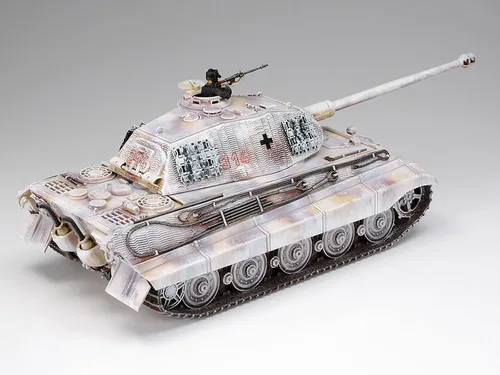 Miniatura 3 de Tamiya Models Rey Tigre (Torreta Porsche)