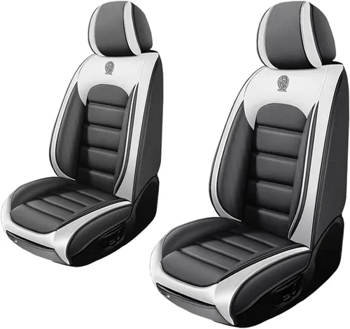 Miniatura 11 de 5 fundas de asiento para Chevy Aveo 2005-2023, fundas de asiento de automóvil de cuero, impermeables, antideslizantes, suaves, cómodas fundas