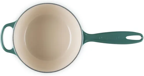 Miniatura 3 de Le Creuset - Cacerola esmaltada de hierro fundido con firma, 2.25 cuartos de galón, alcachofa Artichaut