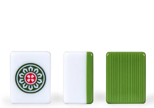 Miniatura 6 de YMI chino Mahjong Juego Set profesional – Estándar Verde