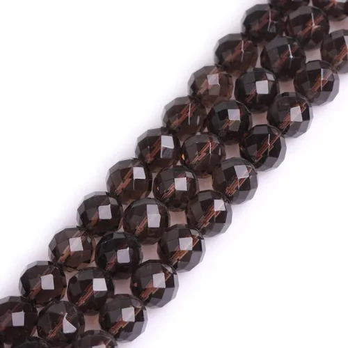 Miniatura 28 de GEM-Inside - Cuentas sueltas de cornalina roja naranja facetada de 0.236 pulgadas (0.236 in), cuentas de energía natural para hacer joyas, redondas