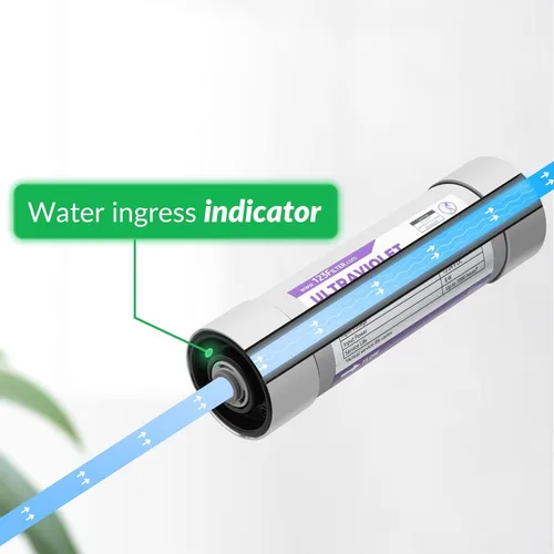 Miniatura 6 de iSpring UVF8 Filtro de agua UV LED, Kit de adición para sistemas de filtración de agua debajo del fregadero, libre de mercurio, de acero inoxidable