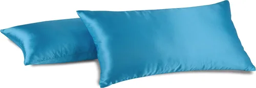 Miniatura 11 de Creativa y colorida brillante satin de imitación / Funda de Almohada, Multicolor