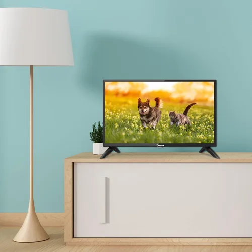 Miniatura 3 de Impecca 24 pulgadas TV HD 720p LED HDMI USB VGA monitor de pantalla pequeña para el hogar, cocina, caravana u oficina, altavoces estéreo, montaje