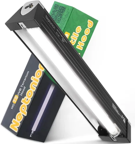 Miniatura 10 de Lámpara T5 UVB para Reptiles de 12.5 Pulgadas con Foco UVB 10.0 de Alta Salida para Terrarios, Reptiles Tomando Sol, Lagartos, Camaleones, Iguanas