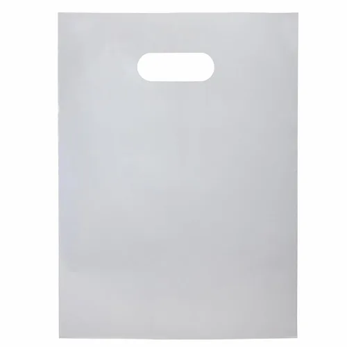 Miniatura 8 de Infinite Pack Bolsa de Plástico con Asa Troquelada Bolsa de 12" x 15" Bolsas de Mercancía de Plástico Negro Paquete de 100 para Venta al Por Menor