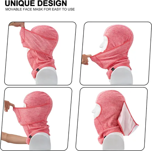 Miniatura 3 de Pasamontañas de esquí, máscara facial cálida para clima frío, invierno, esquí, snowboard, motociclismo, pesca en hielo, hombres
