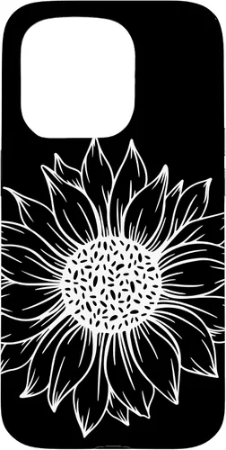 Miniatura 14 de iPhone 16 Cute and Beautiful White Flower of Sunflower Case