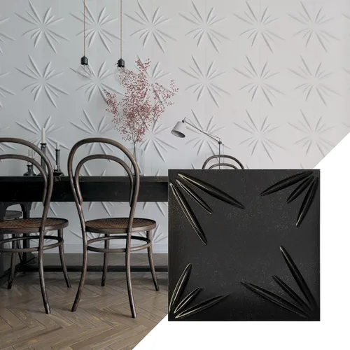 Miniatura 35 de Ekena Millwork WP20X20INWH 19 5/8 pulgadas de ancho x 19 5/8 pulgadas de alto Inula EnduraWall Decorativo 3D Panel de Pared Cubre 2.67 pies cuadrados