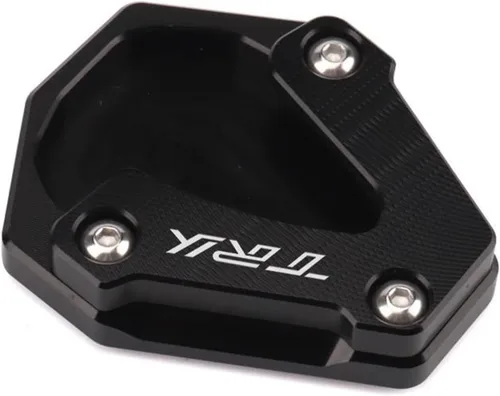 Miniatura 18 de Motorcycle Kickstand Extension Pad for Benelli TRK502 TRK 502 2020 2021 Foot Side Stand Support Plate Enlarger (Color : B Black)