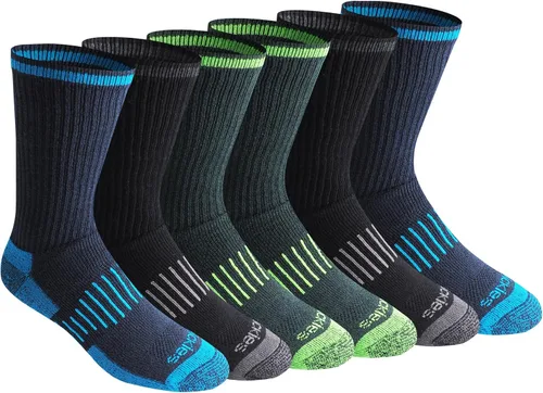 Miniatura 10 de Dickies Men's Dri-tech Original Moisture Control Crew Socks, Available in M-xxl (6, 12, 18 Pairs)