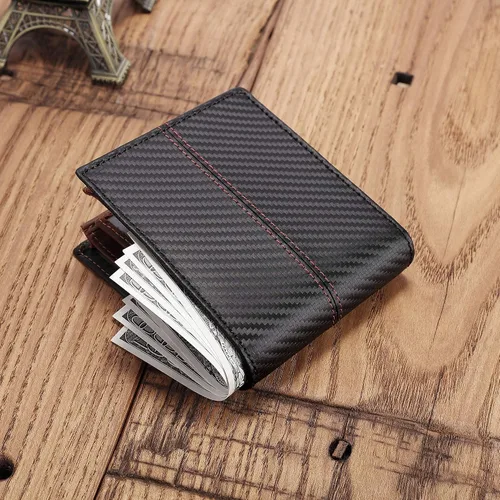 Miniatura 4 de Cartera de cuero grabada personalizada para papá hijo marido novio cumpleaños día del padre San Valentín Navidad aniversario graduación boda regalo