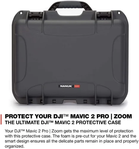 Miniatura 2 de Nanuk 909- Funda rígida impermeable con inserto personalizado para DJI Mavic Mini