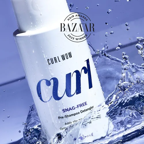 Miniatura 3 de COLOR WOW Curl Wow - Desenredante de champú sin enganches, desenredante de rizos para lavado sin enredos y reducción de roturas