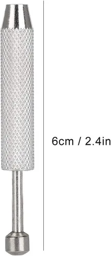 Miniatura 7 de Soporte profesional para púas, herramienta de recogida de acero inoxidable, 4 puntas, pinzas de garra, piezas de cuentas, pinzas de punta