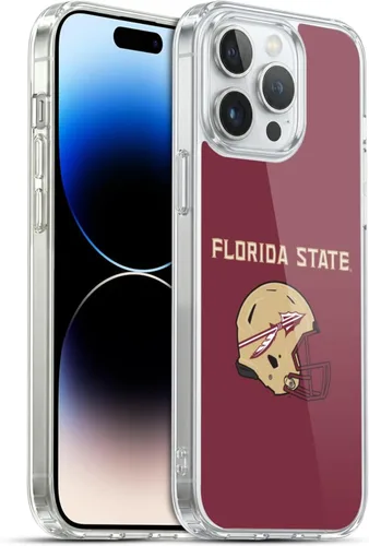 Miniatura 102 de Head Case Designs Funda de gel suave FSU Seminoles de la Universidad Estatal de Florida con licencia oficial compatible con Apple iPhone 13 Pro Max
