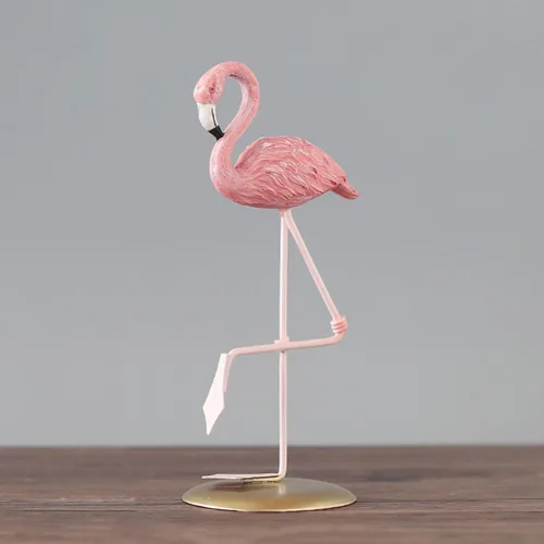 Miniatura 9 de IMIKEYA Adorno de flamenco para decoración del hogar, suministros para el hogar, flamenco, escultura, flamenco, decoración, flamenco, estatua