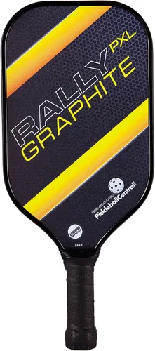 Rally PXL - Paleta de pickleball de grafito | Núcleo de nido de abeja compuesto de polímero, cara de carbono de grafito, ligera, aprobada por USAPA