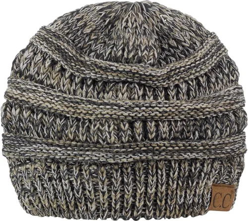 Miniatura 131 de C.C Trendy Warm Chunky Soft Stretch Cable Knit Beanie