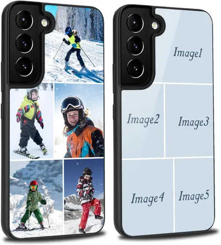 Miniatura 7 de Funda de goma para teléfono compatible con Samsung Galaxy S26/S25/Edge/S24/S23/S23 Ultra/S23 Plus/S22/S21/S21 FE/S20 FE/Note 20 Ultra/10 con iPhone