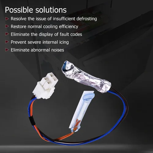 Miniatura 3 de 6615JB2005H Refrigerador Sensor de Temperatura Refrigerador Descongelar Sensor Asamblea Piezas de Repuesto para LG Kenmore Refrigerador