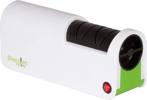 Shenzhen Knives Afilador de cuchillos eléctrico para cuchillos de acero inoxidable de cerámica | La mejor piedra de pulido de diamante | Rueda de